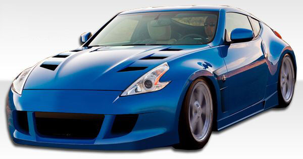 2009-2016 Nissan 370Z Duraflex Circuit Hood - 1PC - 105851
