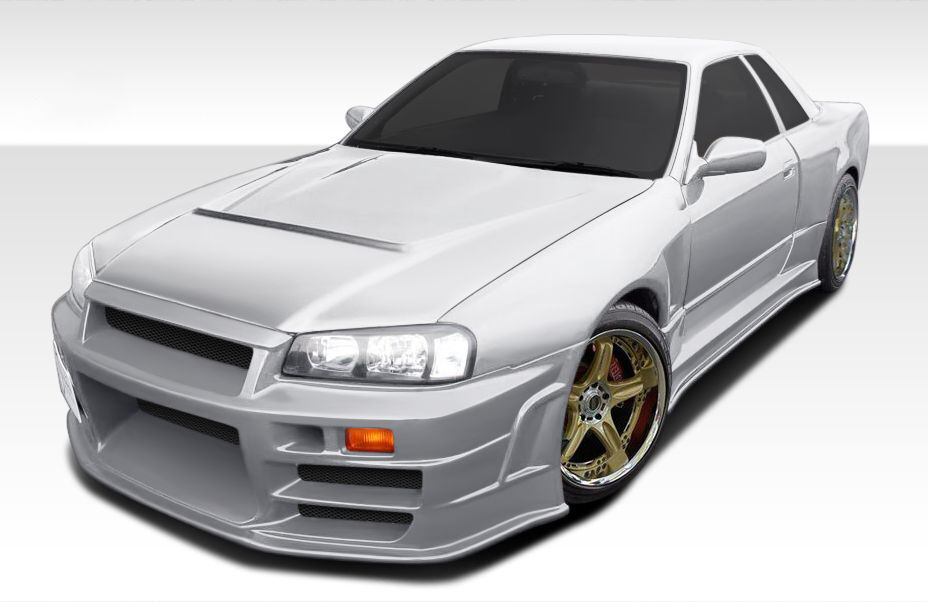 1989-1994 Nissan Skyline 2DR Duraflex R324 Conversion Kit - 9PC - 106606