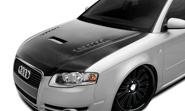 2006-2008 Audi A4 S4 B7 AF-1 Hood (CFP) 1PC - 107901
