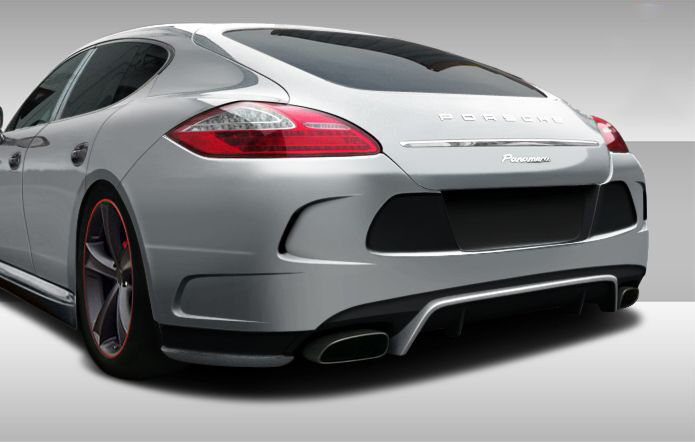 2010-2013 Porsche Panamera Eros Version 4 Rear Bumper Cover - 1PC - 108287