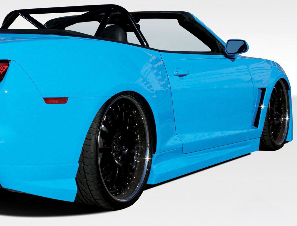2010-2015 Chevy Camaro Duraflex Tjin Edition Side Skirts Rocker Panels - 2PC - 1