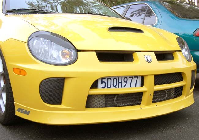 2003-2005 Dodge Neon SRT4 Carbon Fiber Fog Lamp Delete's - CBD-CFFGLPDL