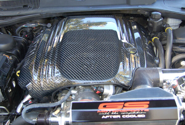 2006-2010 Dodge Charger SRT8 5.7L Carbon Fiber Engine Cover