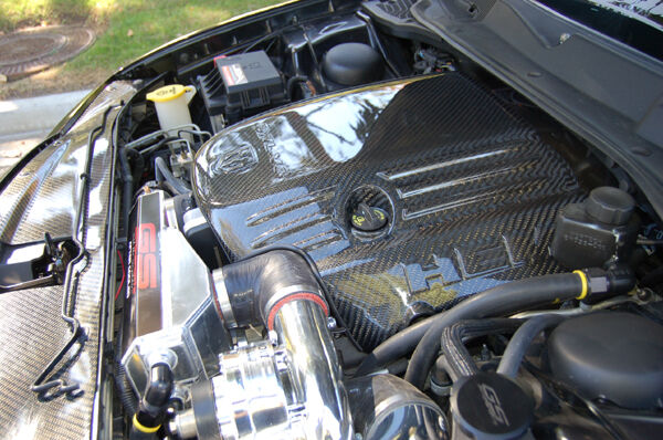 2006-2010 Dodge Charger SRT8 5.7L Carbon Fiber Engine Cover - CBD-DGCHENGCV57