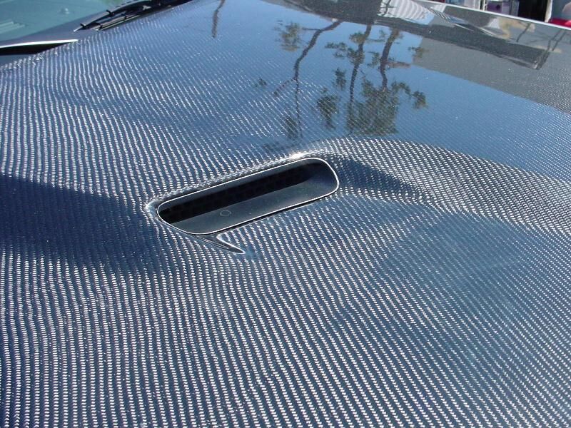 2008-2023 Dodge Challenger 2dr OEM Carbon Fiber Hood