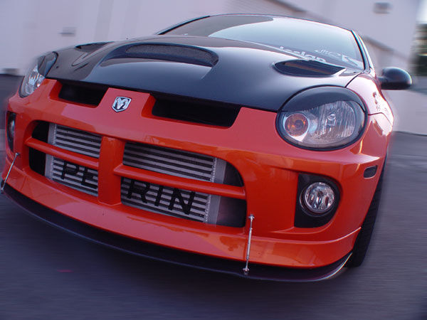 2003-2005 Dodge Neon SRT-4 Ram Air Functional Carbon Fiber Hood