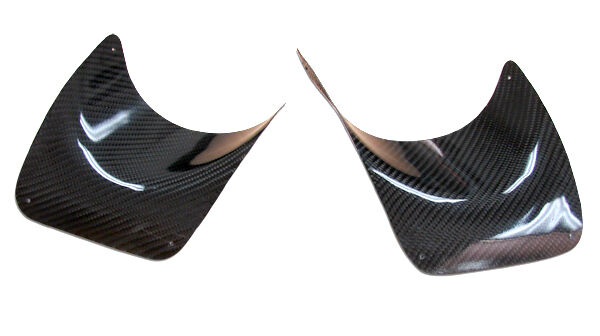 2008 Mitsubishi Evo X Carbon Fiber Exhaust Shrouds - CBD-MTEVXEXSH