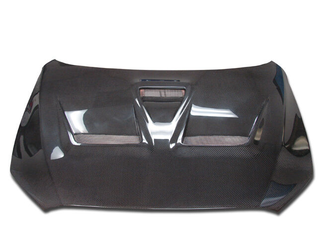 2008-2010 Mitsubishi Lancer 4dr EVO X Style Carbon Fiber Hood - CBD-MBEVOX08CFHD