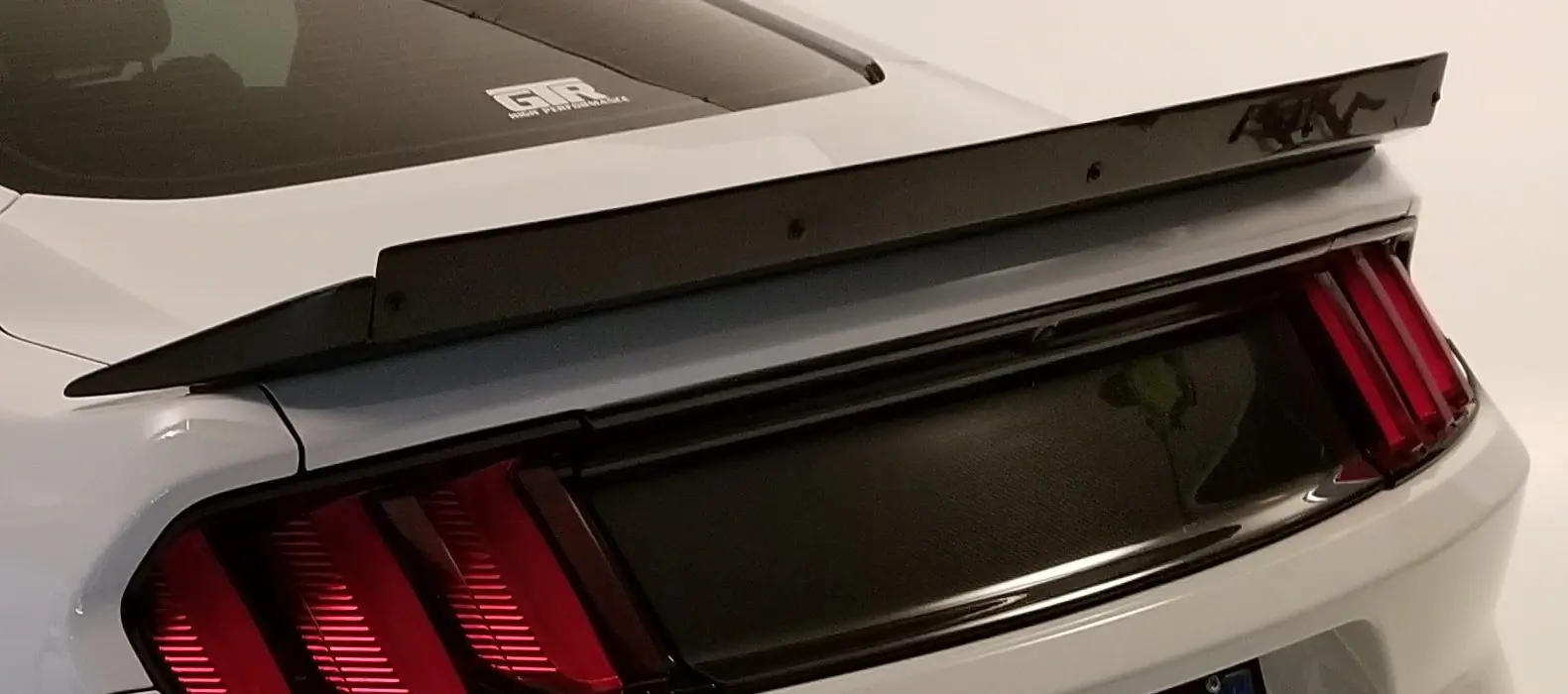 2015-2023 Ford Mustang Type-ST Carbon Fiber Spoiler w/Wickerbill by Anderson Composites