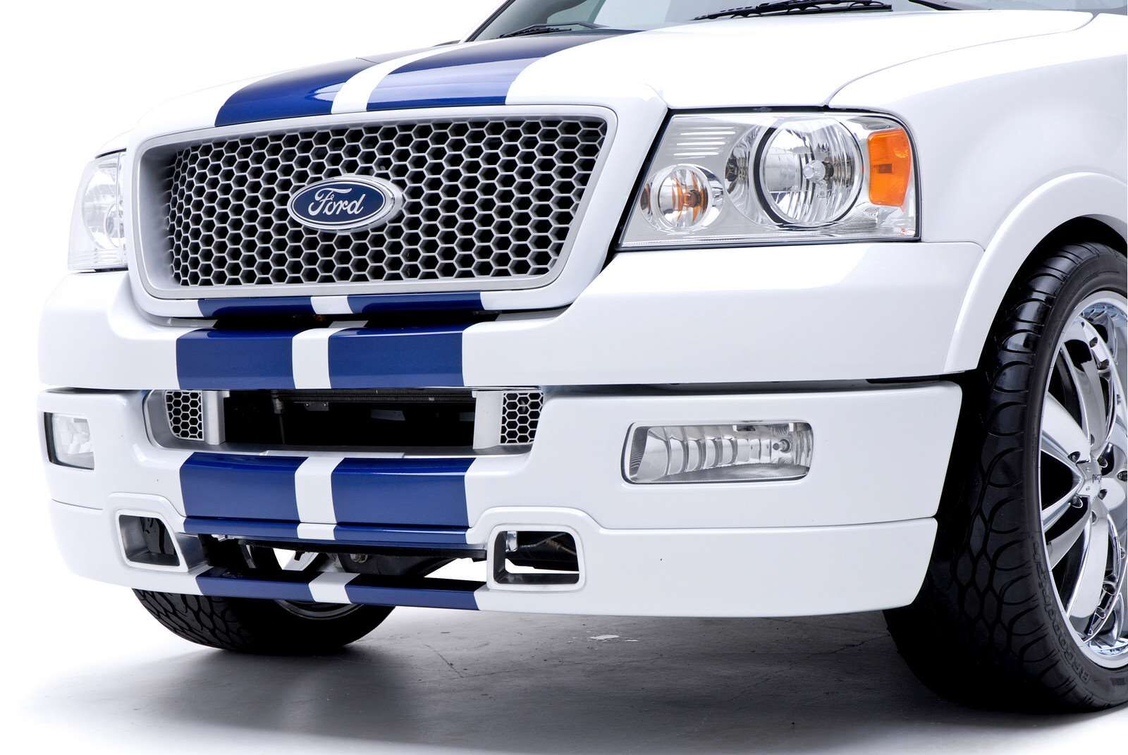 2004-2005 Ford F150 3DC Poly-Urethane Front Bumper Lip Spoiler - 691110