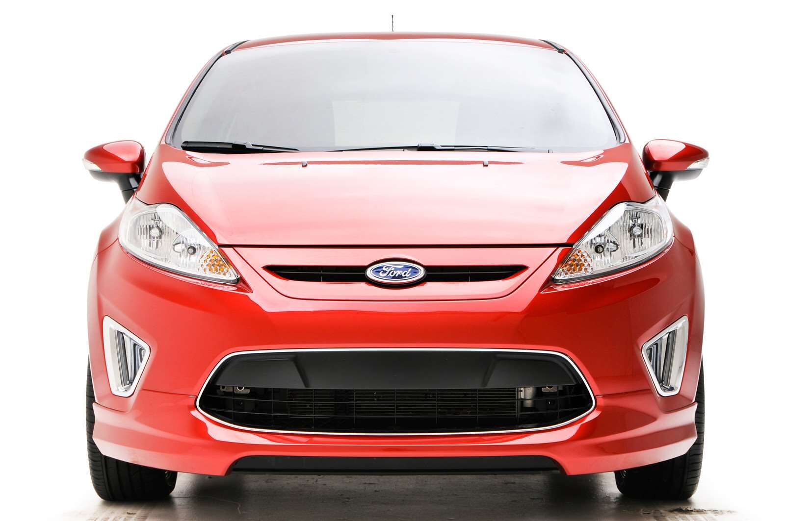 2011-2013 Ford Fiesta 3DC Poly-Urethane Front Bumper Lip Spoiler