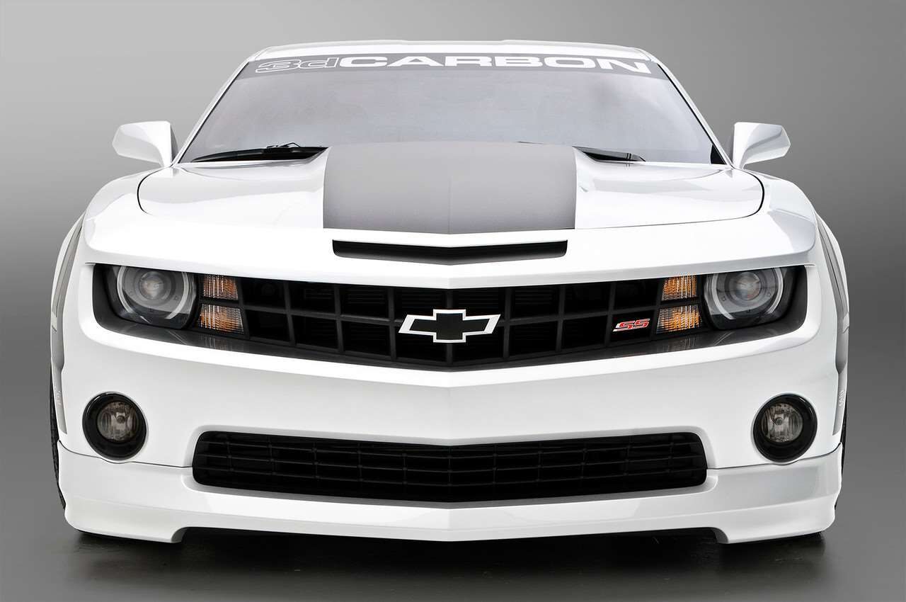2010-2013 Chevy Camaro V8 SS & RS 3DC Poly-Urethane Front Bumper Lip Spoiler - 6