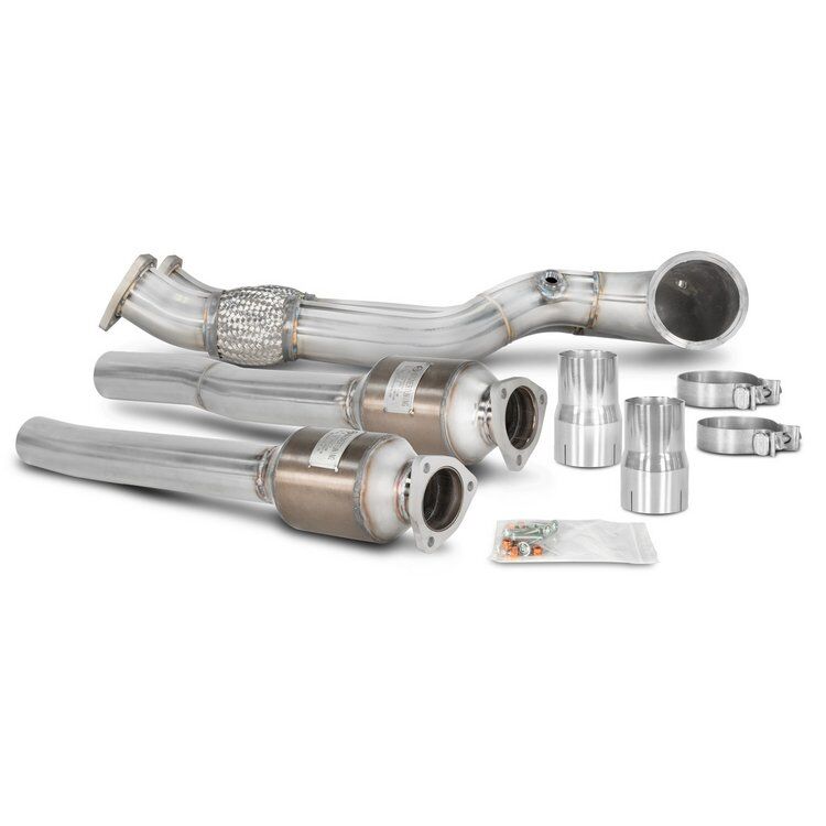 2017-2020 Audi RS3 2.5L Downpipe Kit by Wagner Tuning - 500001028.KAT