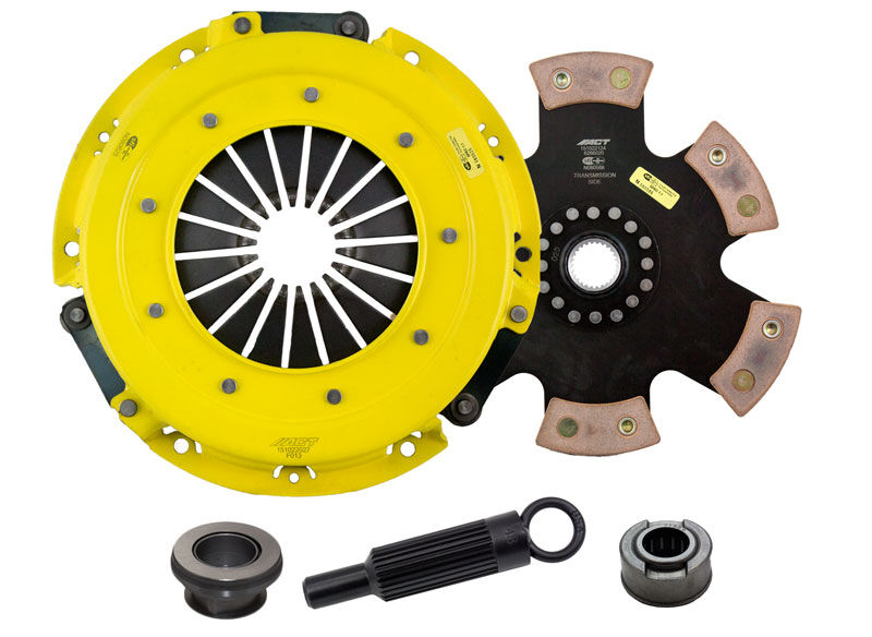 1986-1995 Ford Mustang 5.0L 8-CYL ACT Clutch Kit HD/Race Rigid 6 Pad Kit - FM4-HDR6 - Advanced Clutch