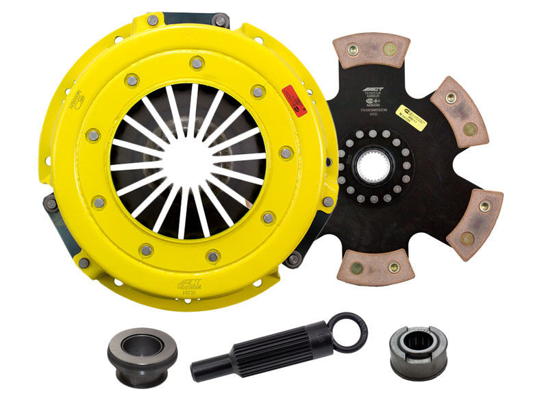 1986-1995 Ford Mustang 5.0L 8-CYL ACT Clutch Kit XT/Race Rigid 6 Pad Kit - FM4-XTR6 - Advanced Clutch