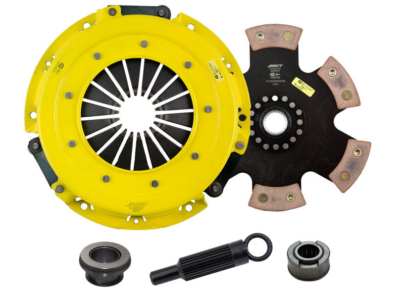 1996-2001 Ford Mustang 4.6L 8-CYL ACT Clutch Kit HD/Race Rigid 6 Pad Kit - FM8-HDR6 - Advanced Clutch