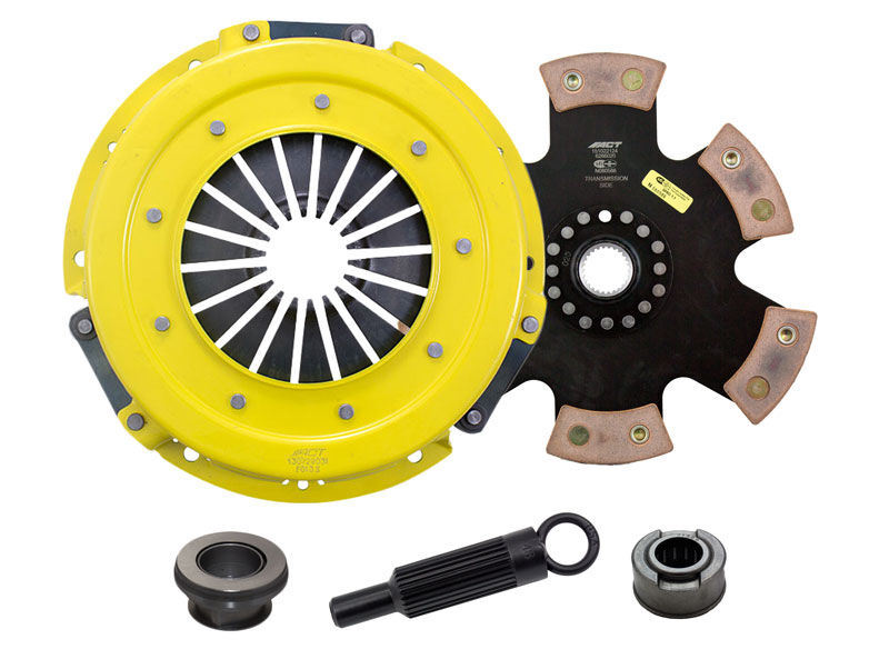 1996-2001 Ford Mustang 4.6L 8-CYL ACT Clutch Kit Sport/Race Rigid 6 Pad Kit - FM8-SPR6 - Advanced Clutch