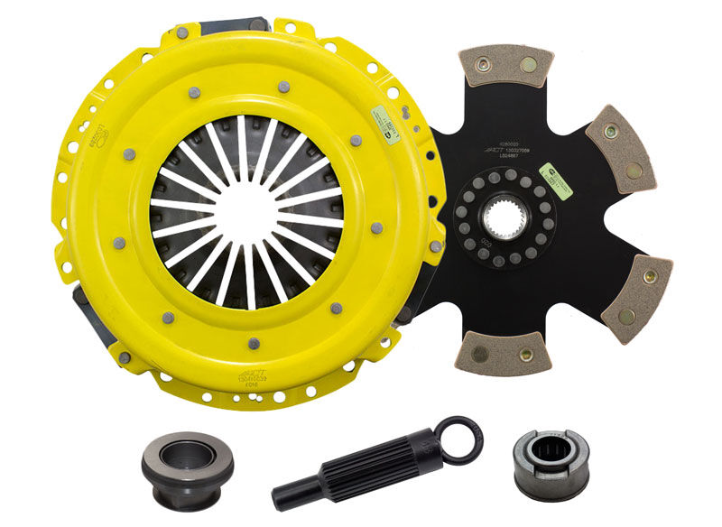 1999-2001 Ford Mustang 4.6L 8-CYL ACT Clutch Kit HD/Race Rigid 6 Pad Kit - FM9-HDR6 - Advanced Clutch