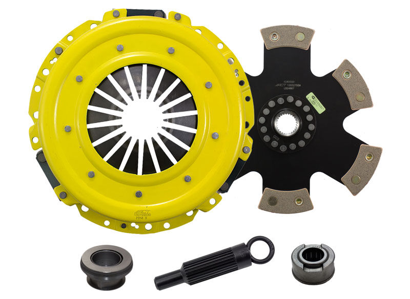 2003-2004 Ford Mustang 4.6L 8-CYL ACT Clutch Kit Sport/Race Rigid 6 Pad Kit - FM9-SPR6 - Advanced Clutch
