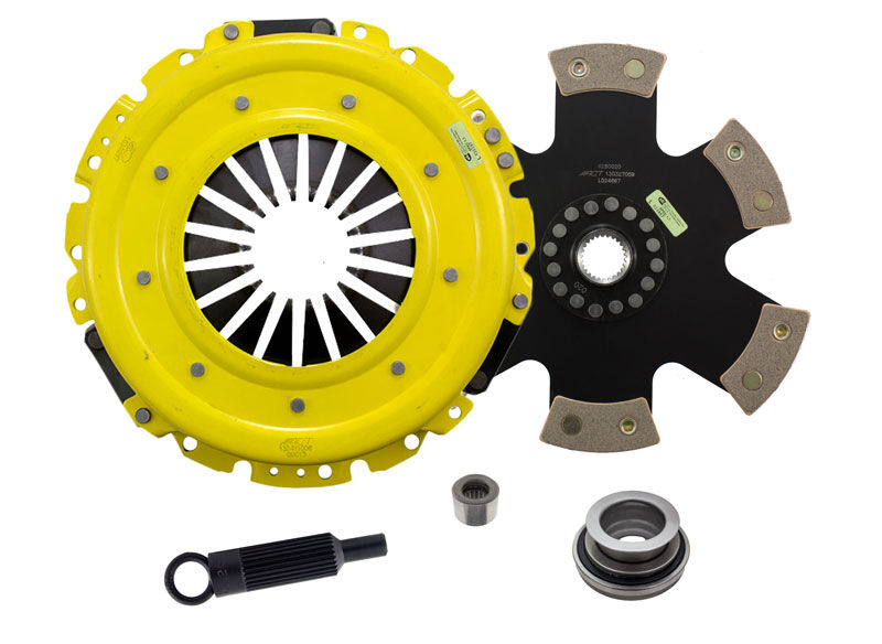 1981-1981 Pontiac Firebird 5.0L 8-CYL ACT Clutch Kit HD/Race Rigid 6 Pad Kit - GM6-HDR6 - Advanced Clutch