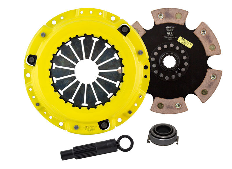 1992-1995 Honda Prelude 2.3L 4-CYL ACT Clutch Kit Sport/Race Rigid 6 Pad Kit - HA3-SPR6 - Advanced Clutch