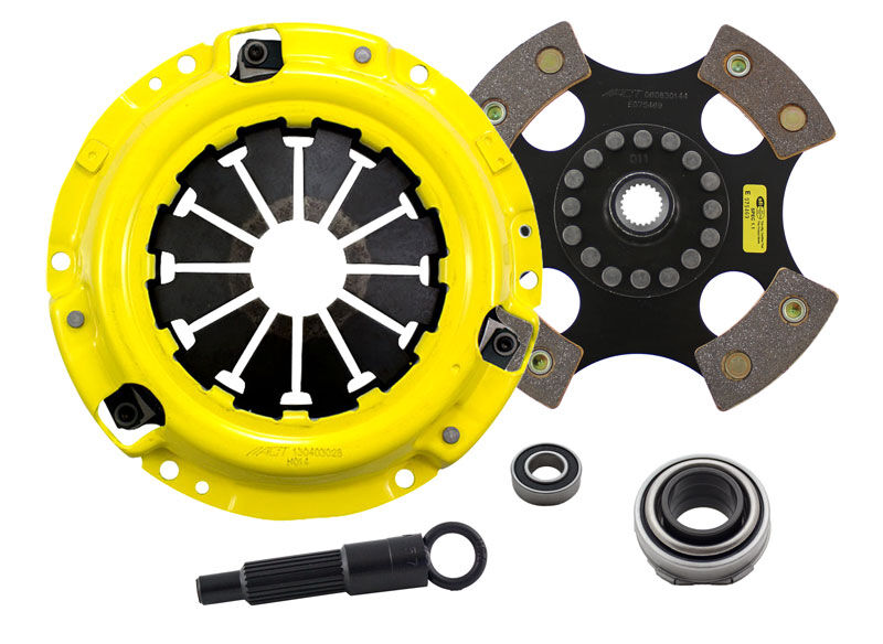 1988-1988 Honda Civic 1.5L 4-CYL ACT Clutch Kit HD/Race Rigid 4 Pad Kit - HC2-HDR4 - Advanced Clutch