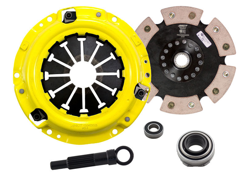 1989 Honda Civic 1.6L 4-CYL ACT Clutch Kit HD/Race Rigid 6 Pad Kit - HC3-HDR6 - Advanced Clutch