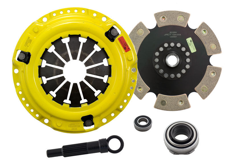 1990-1991 Honda CRX 1.6L 4-CYL ACT Clutch Kit HD/Race Rigid 6 Pad Kit - HC4-HDR6 - Advanced Clutch