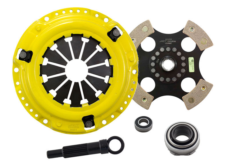 1990-1991 Honda Civic 1.5L 4-CYL ACT Clutch Kit Sport/Race Rigid 4 Pad Kit - HC4-SPR4 - Advanced Clutch