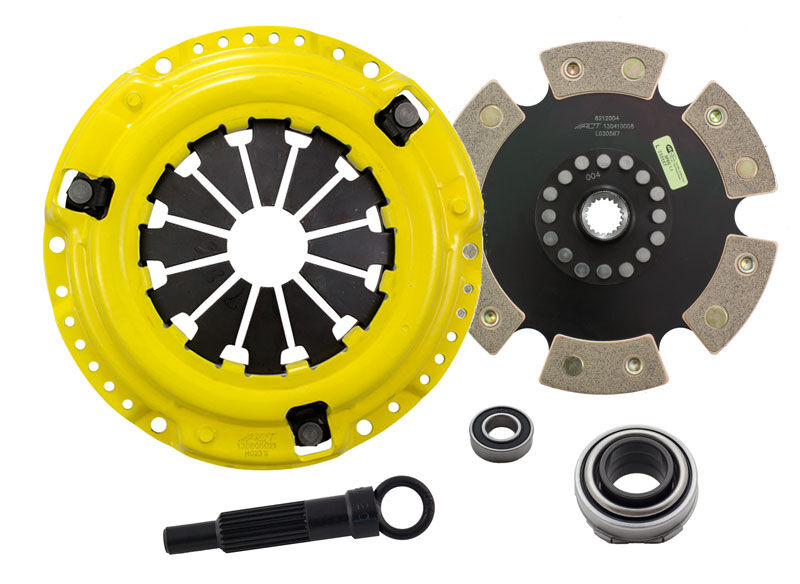 1989 Honda Civic 1.6L 4-CYL ACT Clutch Kit Sport/Race Rigid 6 Pad Kit - HC4-SPR6 - Advanced Clutch