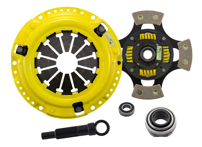 1990-1991 Honda Civic 1.5L 4-CYL ACT Clutch Kit XT/Race Sprung 4 Pad Kit - HC4-XTG4 - Advanced Clutch