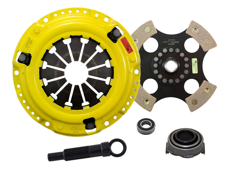 2001-2005 Honda Civic 1.7L 4-CYL ACT Clutch Kit HD/Race Rigid 4 Pad Kit - HC5-HDR4 - Advanced Clutch