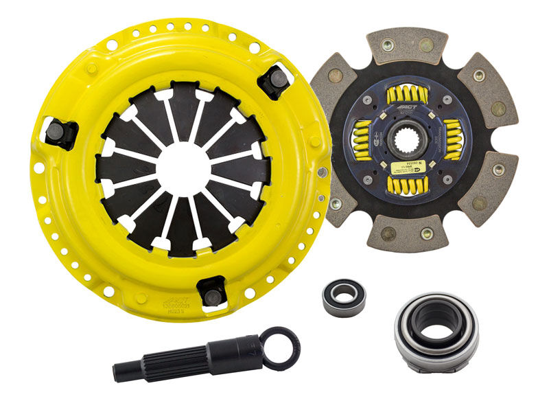 1988-1988 Honda Civic 1.5L 4-CYL ACT Clutch Kit Sport/Race Sprung 6 Pad Kit - HC6-SPG6 - Advanced Clutch