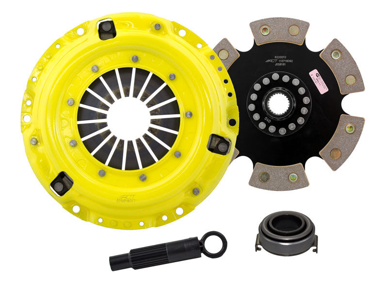 1990-1991 Honda Prelude 2.0L 4-CYL ACT Clutch Kit HD/Race Rigid 6 Pad Kit - HP4-HDR6 - Advanced Clutch