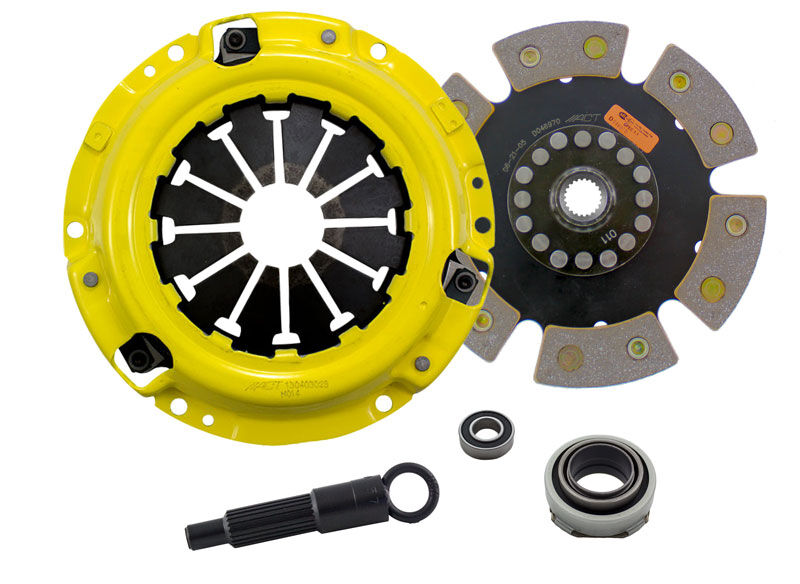 1988 Honda Civic 1.6L 4-CYL ACT Clutch Kit HD/Race Rigid 6 Pad Kit - HW2-HDR6 - Advanced Clutch