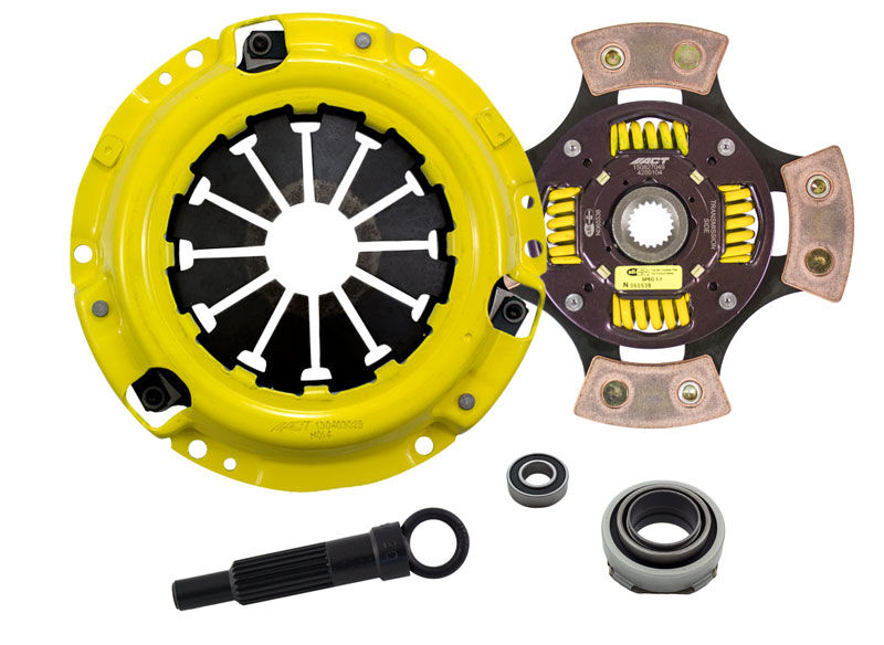 1989 Honda Civic 1.6L 4-CYL ACT Clutch Kit HD/Race Sprung 4 Pad Kit - HW3-HDG4 - Advanced Clutch