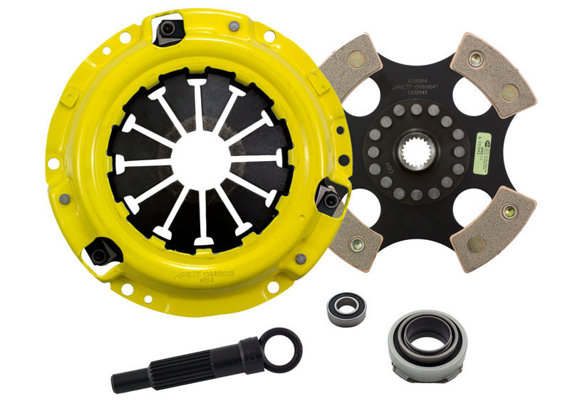 1989 Honda Civic 1.6L 4-CYL ACT Clutch Kit HD/Race Rigid 4 Pad Kit - HW3-HDR4 - Advanced Clutch