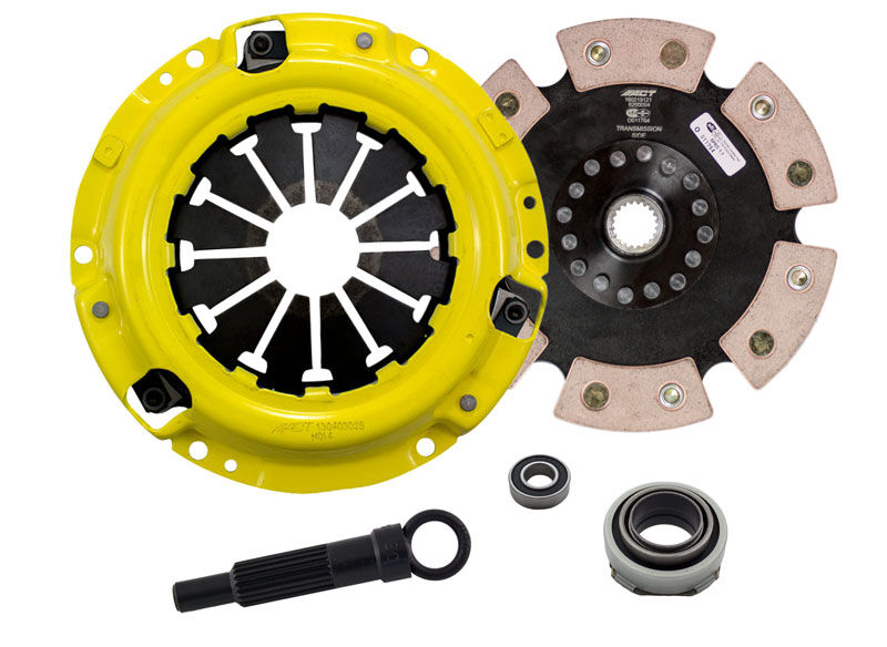1989 Honda Civic 1.6L 4-CYL ACT Clutch Kit HD/Race Rigid 6 Pad Kit - HW3-HDR6 - Advanced Clutch