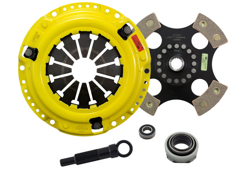1989-1991 Honda Civic 1.6L 4-CYL ACT Clutch Kit HD/Race Rigid 4 Pad Kit - HW4-HDR4 - Advanced Clutch