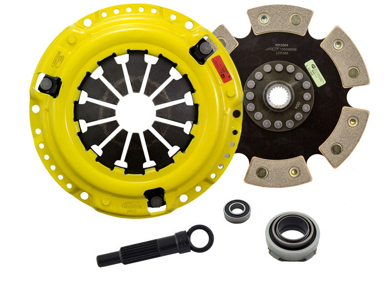 1989-1991 Honda Civic 1.6L 4-CYL ACT Clutch Kit HD/Race Rigid 6 Pad Kit - HW4-HDR6 - Advanced Clutch