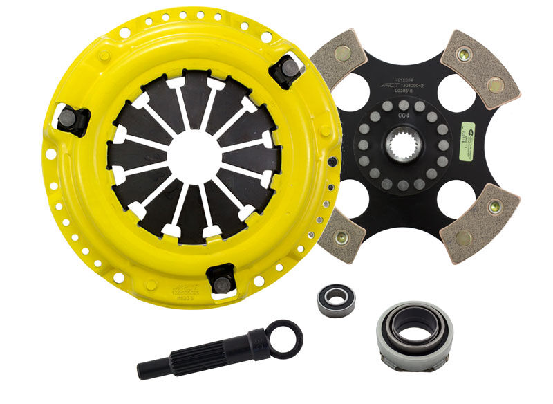 1989-1991 Honda Civic 1.6L 4-CYL ACT Clutch Kit Sport/Race Rigid 4 Pad Kit - HW4-SPR4 - Advanced Clutch