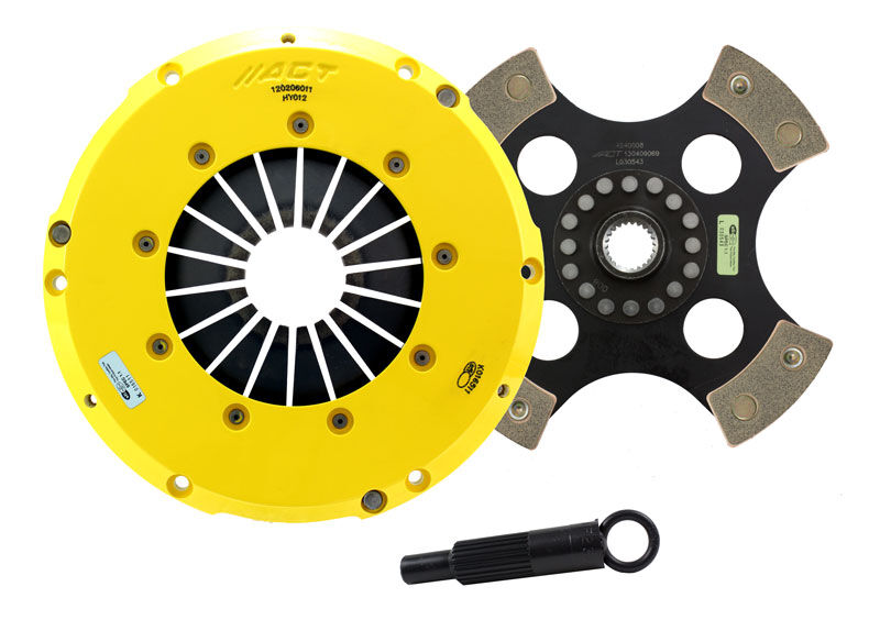 2010-2011 Hyundai Genesis 2.0L 4-CYL ACT Clutch Kit HD/Race Rigid 4 Pad Kit - HY3-HDR4 - Advanced Clutch
