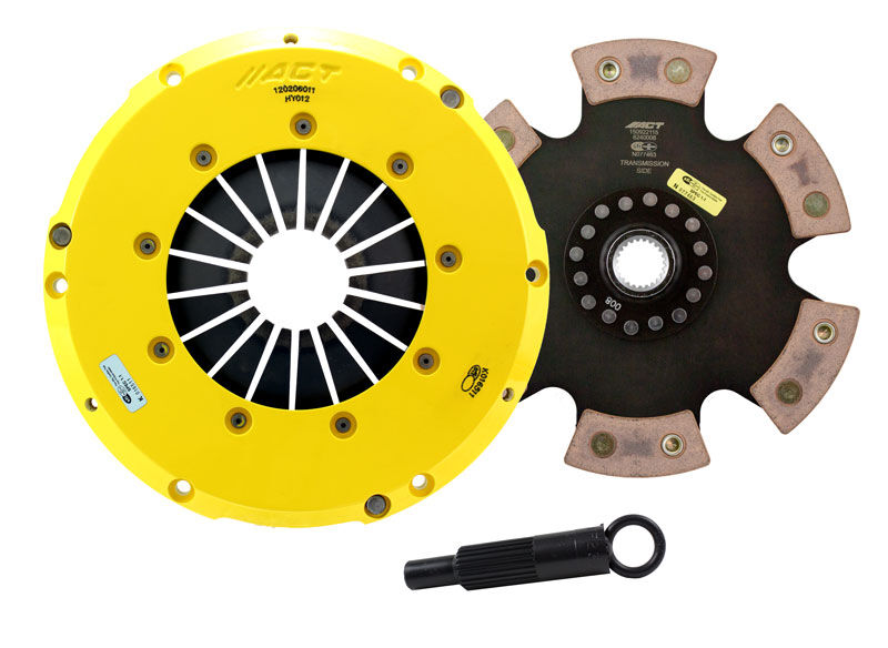 2010-2011 Hyundai Genesis 2.0L 4-CYL ACT Clutch Kit HD/Race Rigid 6 Pad Kit - HY3-HDR6 - Advanced Clutch