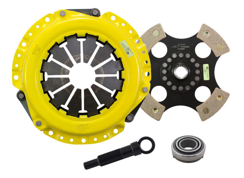 1993-1995 Hyundai Elantra 1.6L 4-CYL ACT Clutch Kit HD/Race Rigid 4 Pad Kit - MB3-HDR4 - Advanced Clutch