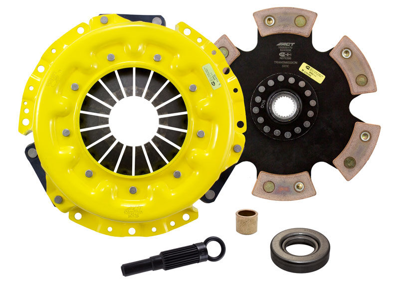 1990-1996 Nissan 300zx 3.0L 6-CYL ACT Clutch Kit XT/Race Rigid 6 Pad Kit - NX6-XTR6 - Advanced Clutch