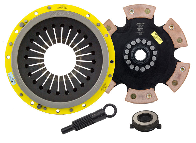 1991-1992 Porsche 911 3.3L 6-CYL ACT Clutch Kit HD/Race Rigid 6 Pad Kit - PO1-HDR6 - Advanced Clutch