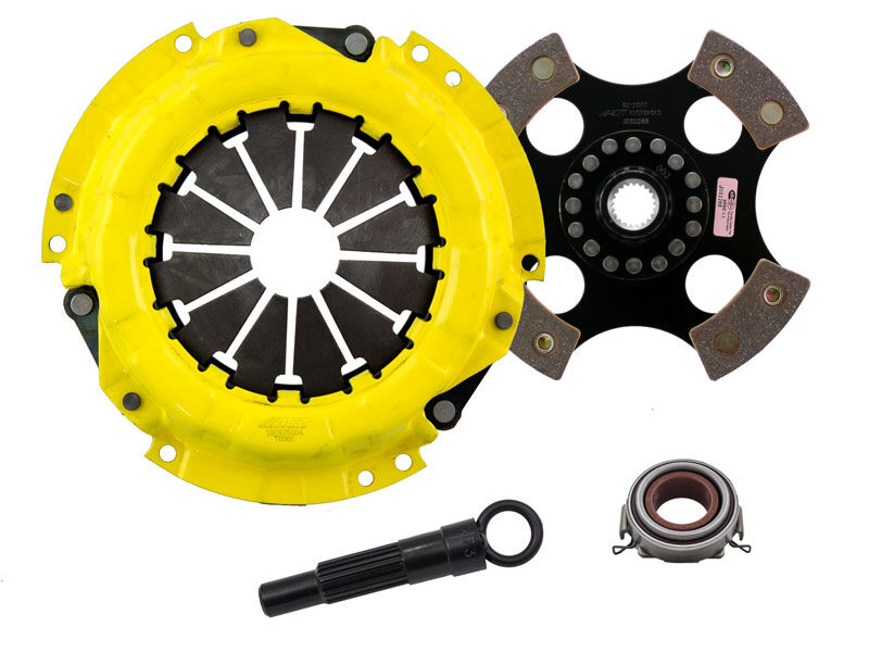 1990-1991 Toyota Celica 1.6L 4-CYL ACT Clutch Kit HD/Race Rigid 4 Pad Kit - TC1-HDR4 - Advanced Clutch