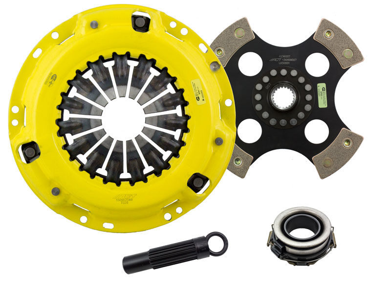 2002-2006 Toyota Solara 2.4L 4-CYL ACT Clutch Kit HD/Race Rigid 4 Pad Kit - TC6-HDR4 - Advanced Clutch