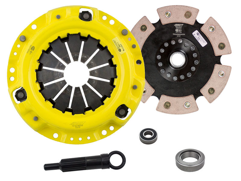 1985-1987 Toyota Corolla 1.6L 4-CYL ACT Clutch Kit HD/Race Rigid 6 Pad Kit - TL1-HDR6 - Advanced Clutch
