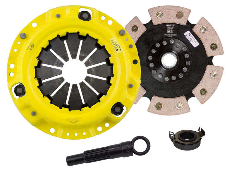 1991-1992 Toyota Corolla 1.6L 4-CYL ACT Clutch Kit HD/Race Rigid 6 Pad Kit - TL3-HDR6 - Advanced Clutch